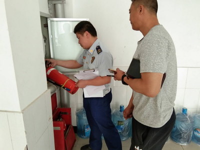 荊門東寶大隊開展中、高考前消防安全集中檢查