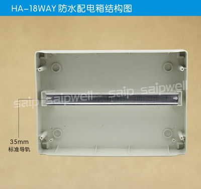 合肥市沃煉工貿(mào) 廠家直銷SHA-18戶外防水塑料配電箱，動(dòng)力配電的專業(yè)選擇